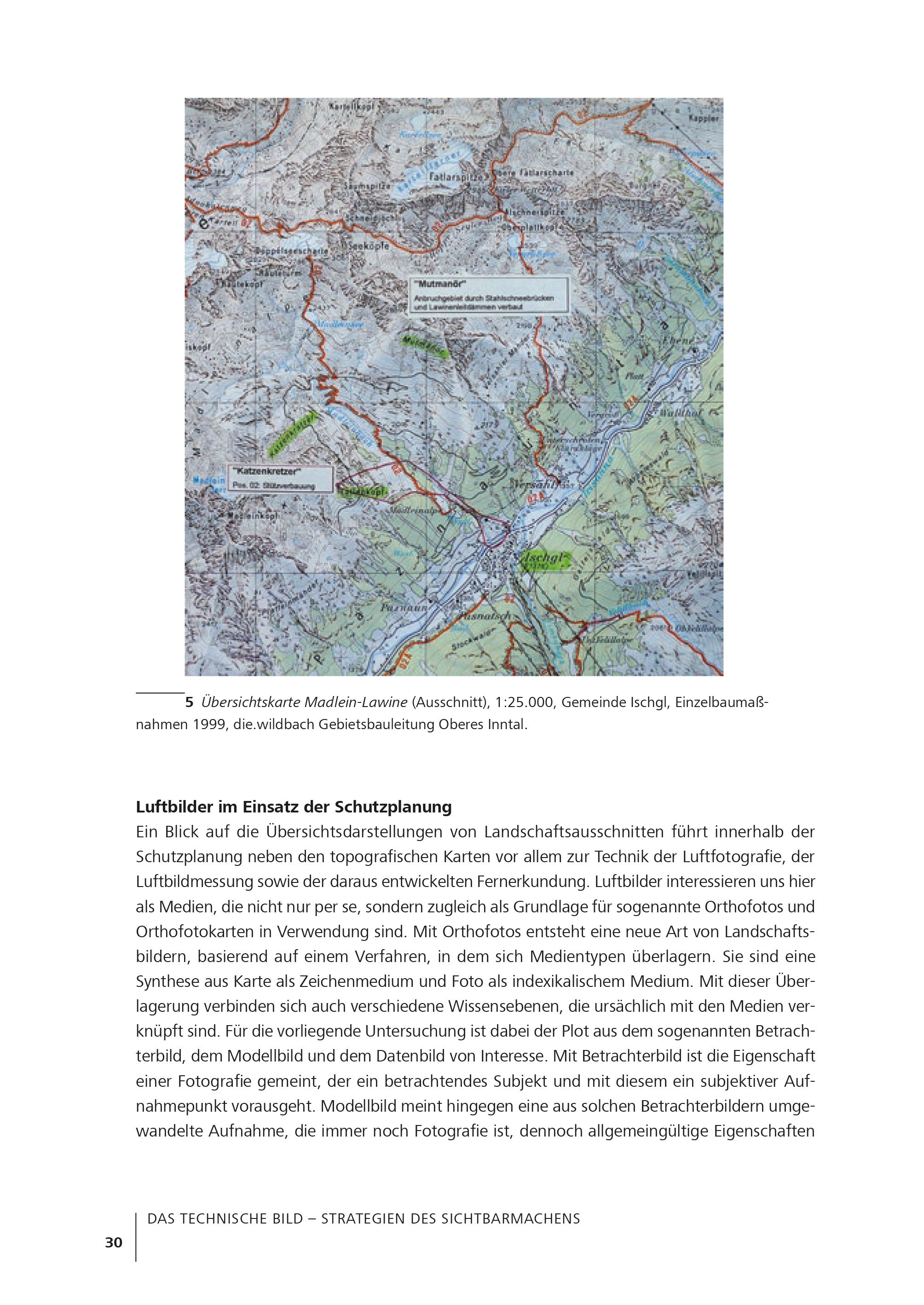 Beispielinhalt (Bild) Architektur alpiner Sicherheit