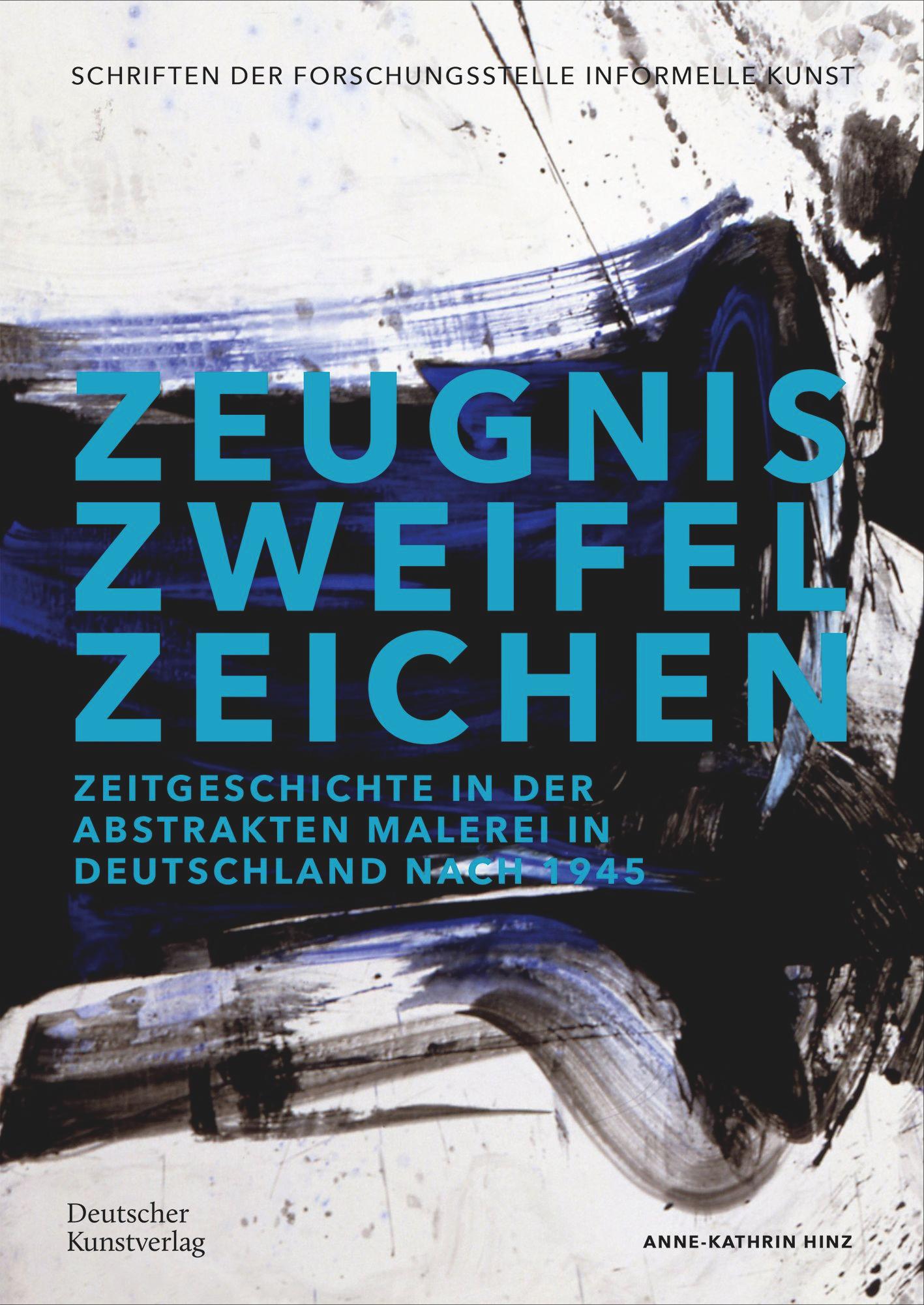 Vorderes Coverbild Zeugnis. Zweifel. Zeichen