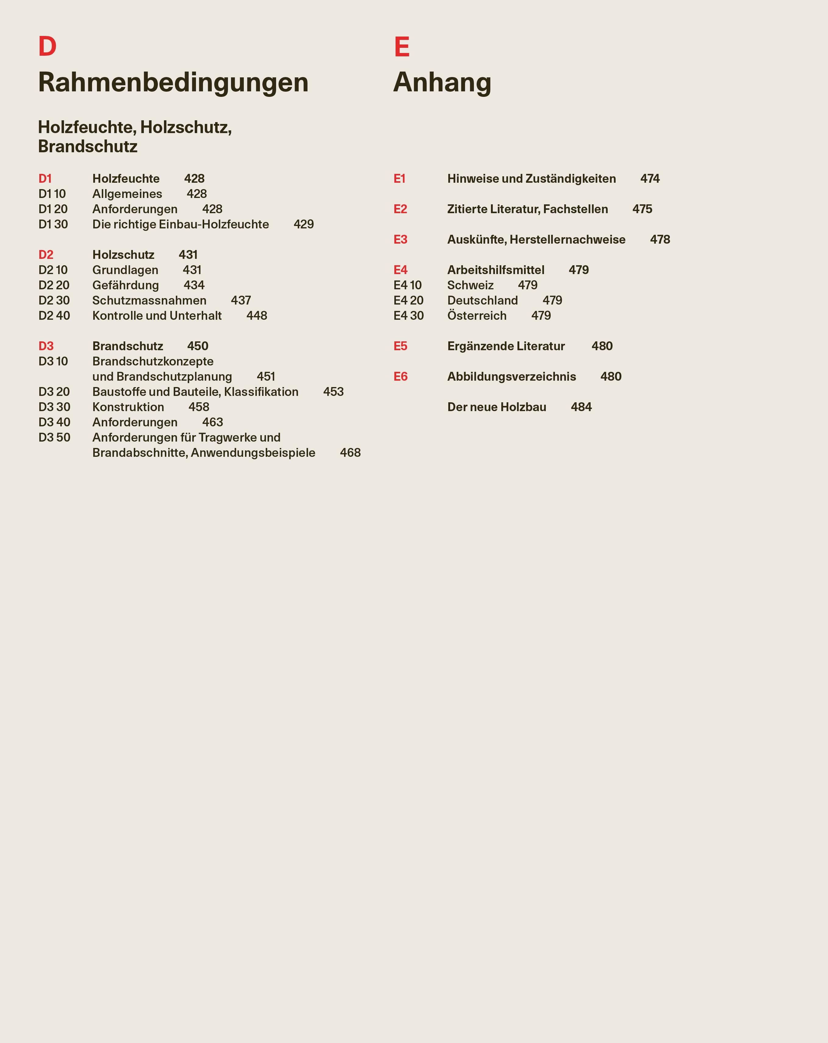 Beispielinhalt (Bild) Holzbau mit System