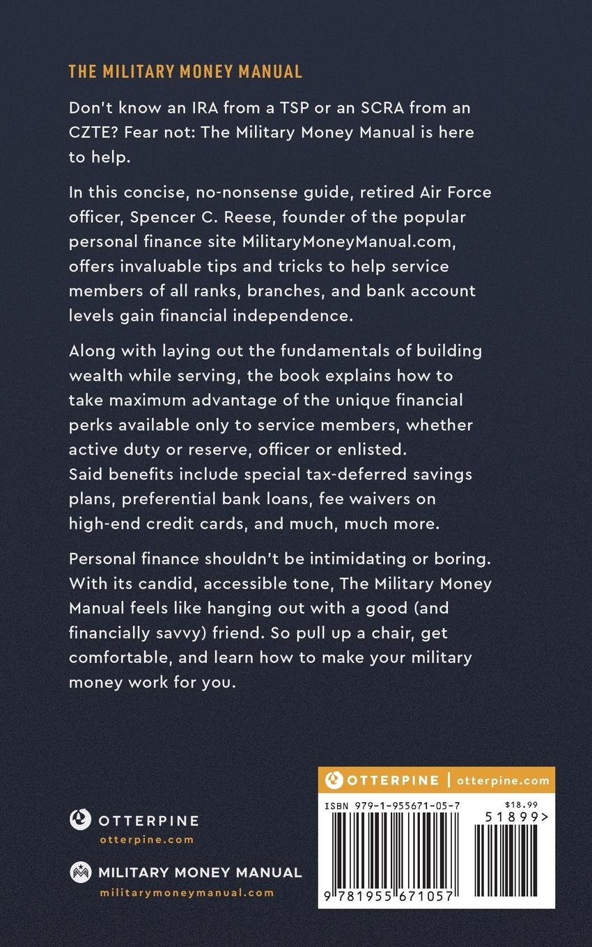 Rückseitencover The Military Money Manual