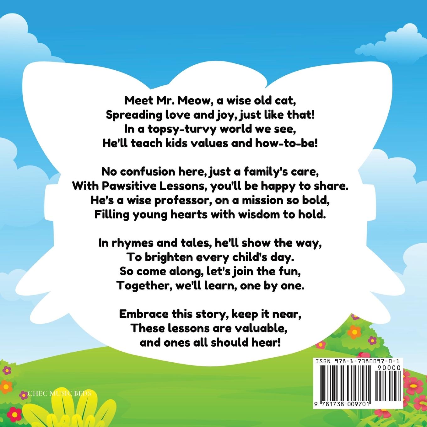 Rückseitencover Mr.Meow's Pawsitive Lessons