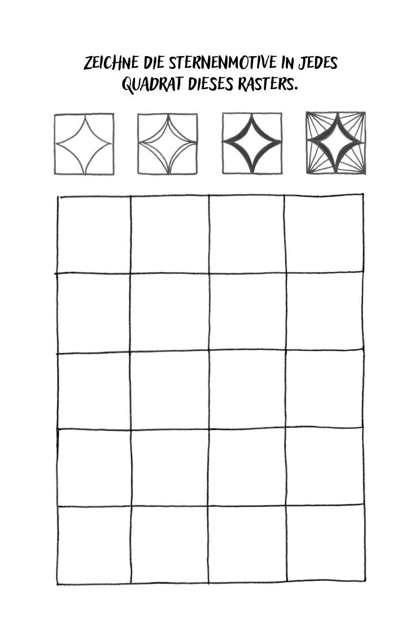 Beispielinhalt (Bild) A Doodle a Day Keeps the Stress Away