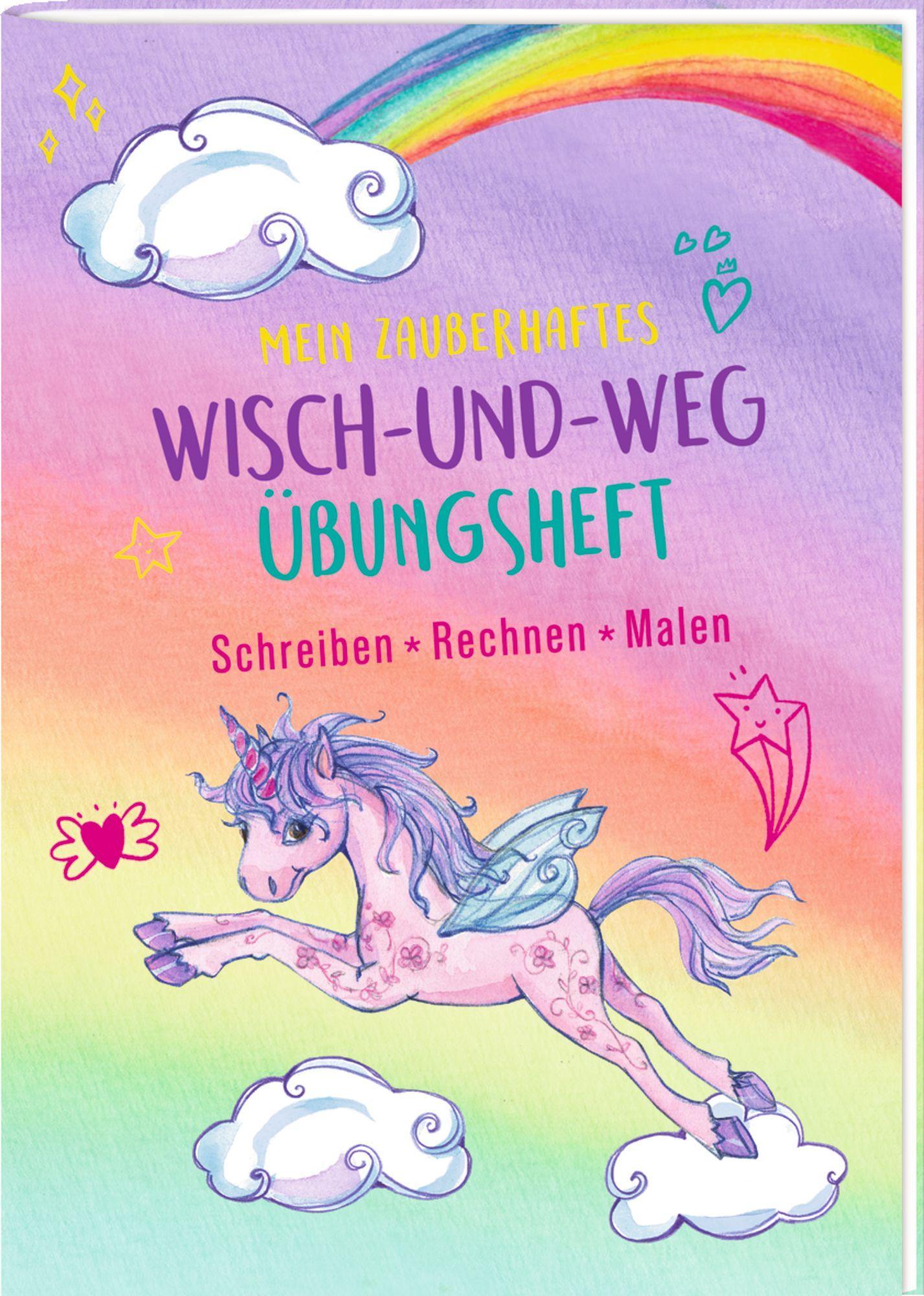 Beispielinhalt (Bild) Meine superschlaue Einhorn Schulstart-Box (Einhorn-Paradies)