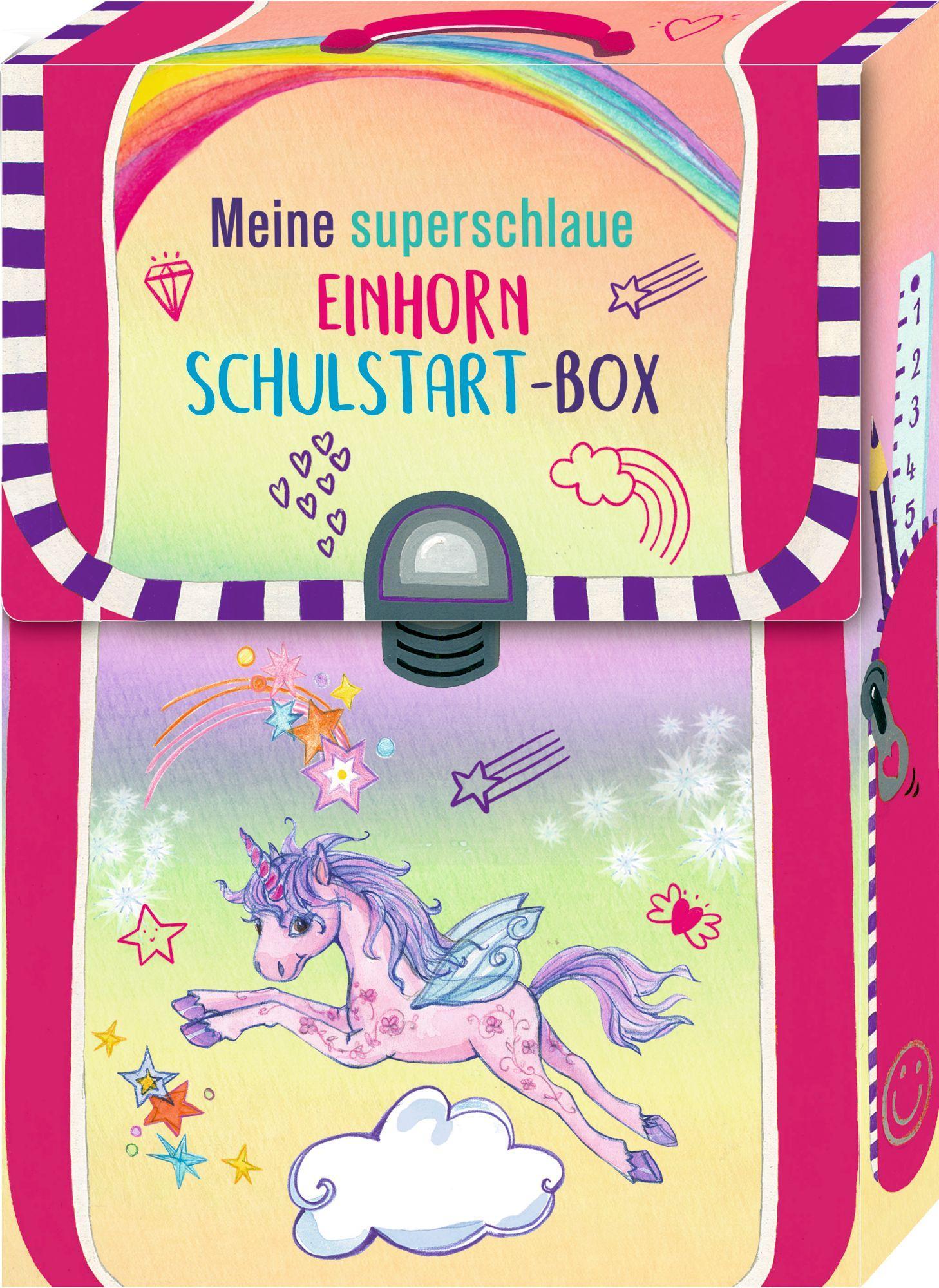 Vorderes Coverbild Meine superschlaue Einhorn Schulstart-Box (Einhorn-Paradies)