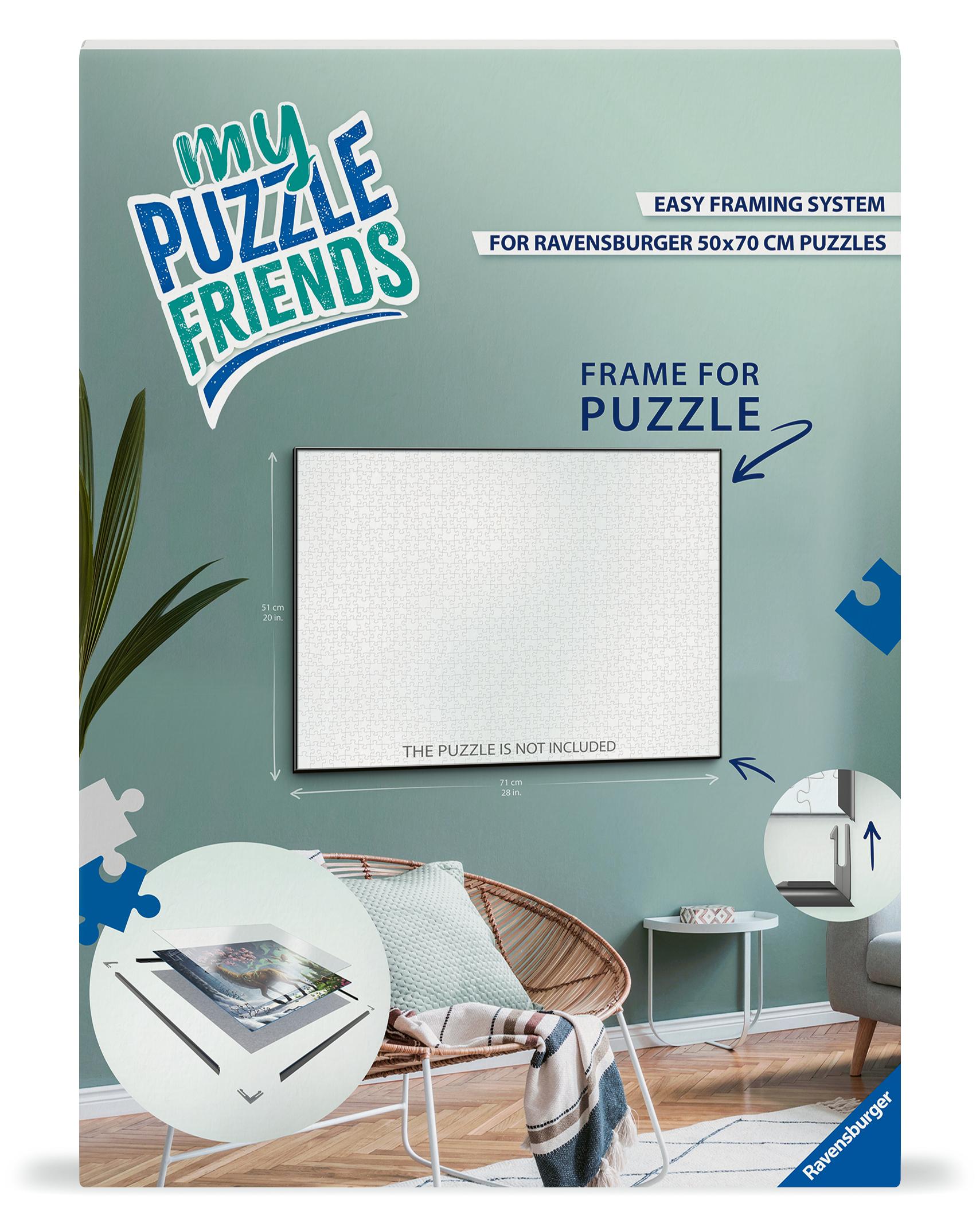 Vorderes Coverbild Ravensburger Puzzle-Rahmen - Format 70 x 50 cm, passend für 1000 Teile Puzzles