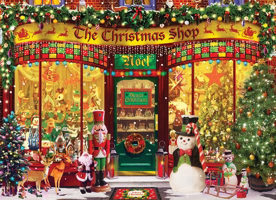 Vorderes Coverbild The Christmas Shop by Garry Walton