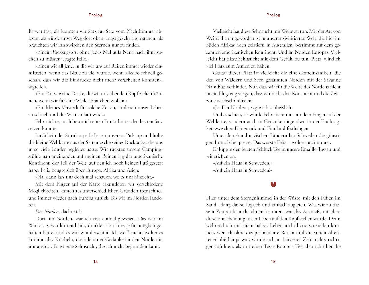 Beispielinhalt (Bild) Heimwärts