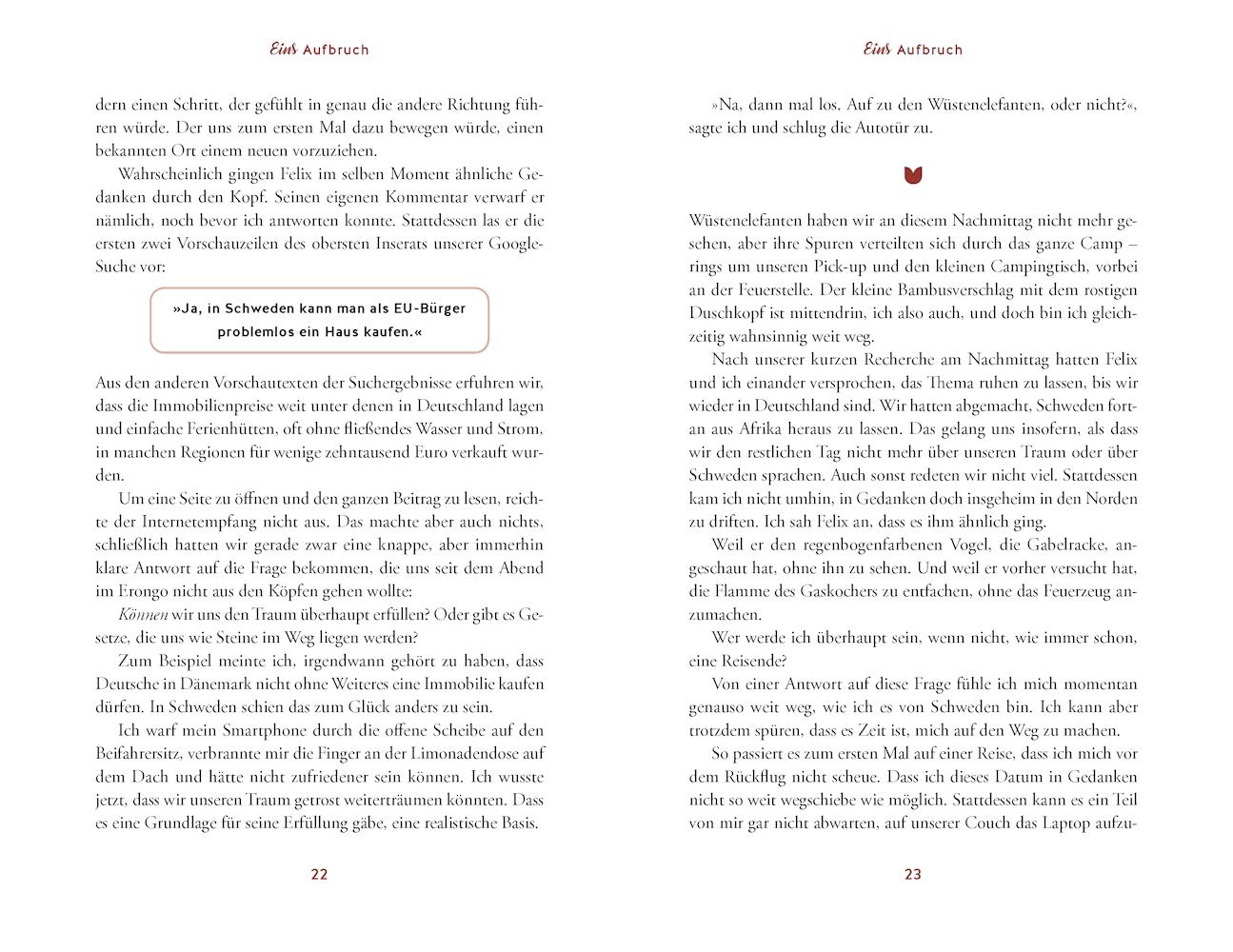 Beispielinhalt (Bild) Heimwärts