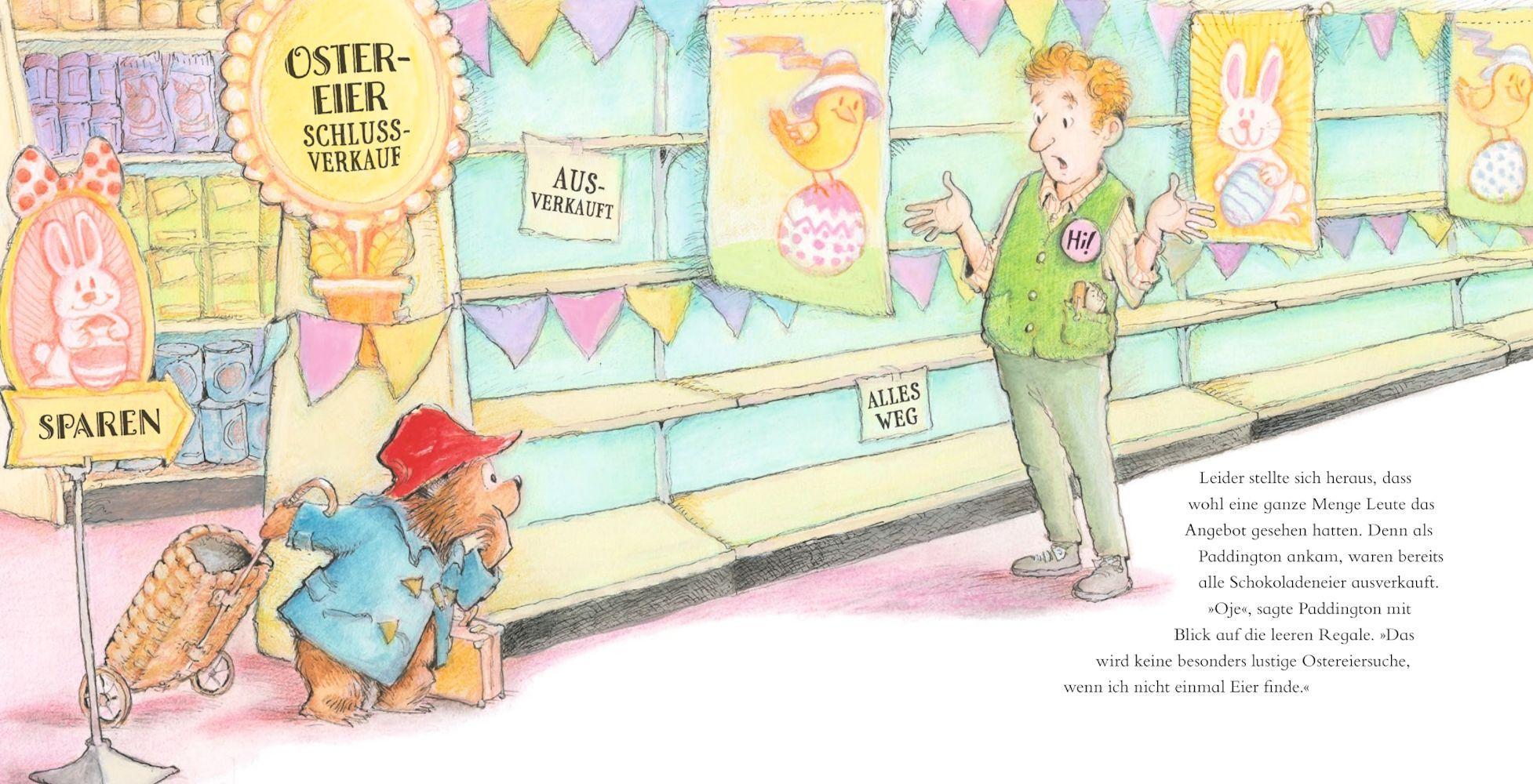 Beispielinhalt (Bild) Paddington feiert Ostern