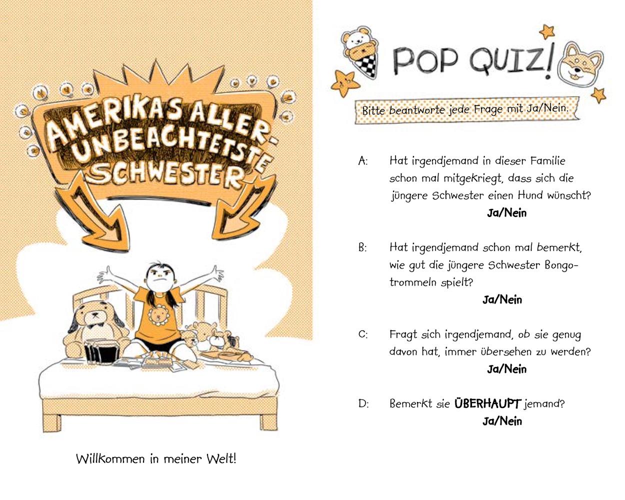 Beispielinhalt (Bild) Lieber Bruder, tut mir (gar nicht) leid ...