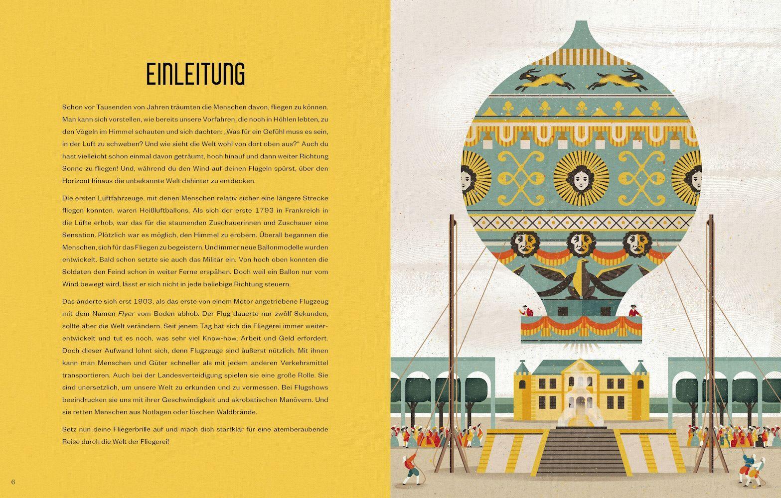 Beispielinhalt (Bild) Fliegen