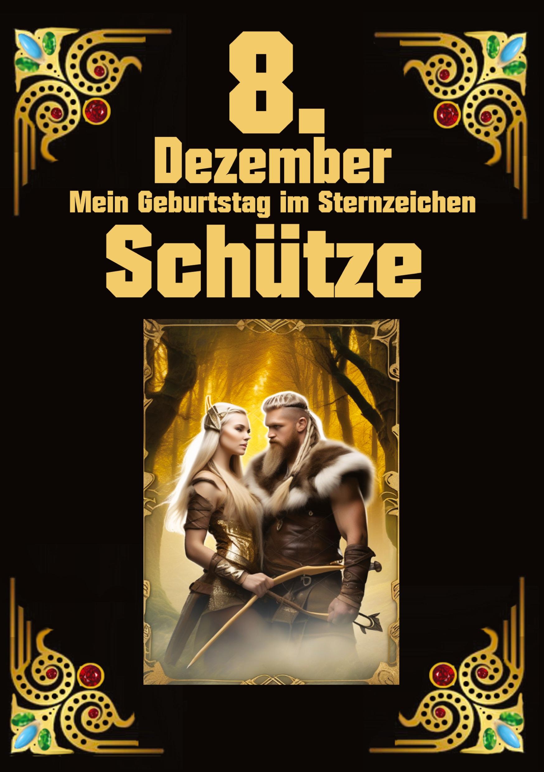 Vorderes Coverbild 8.Dezember, mein Geburtstag