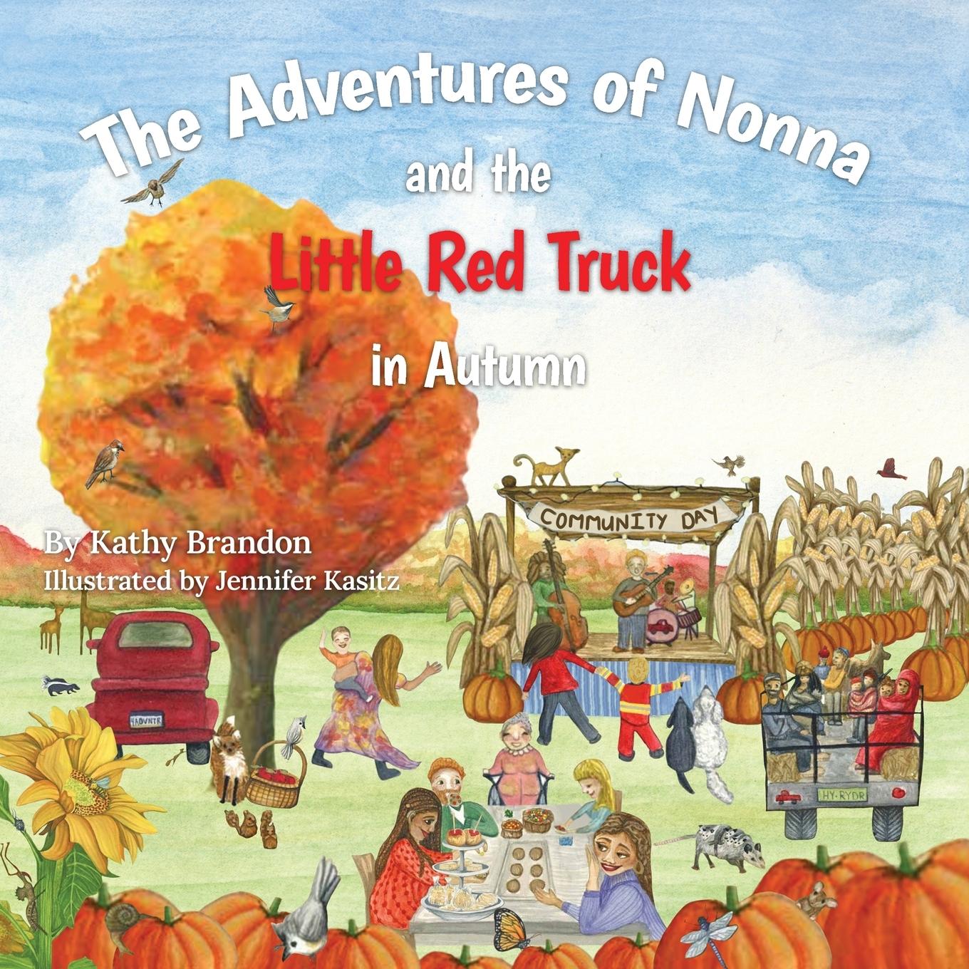 Vorderes Coverbild The Adventures of Nonna and the Little Red Truck in Autumn