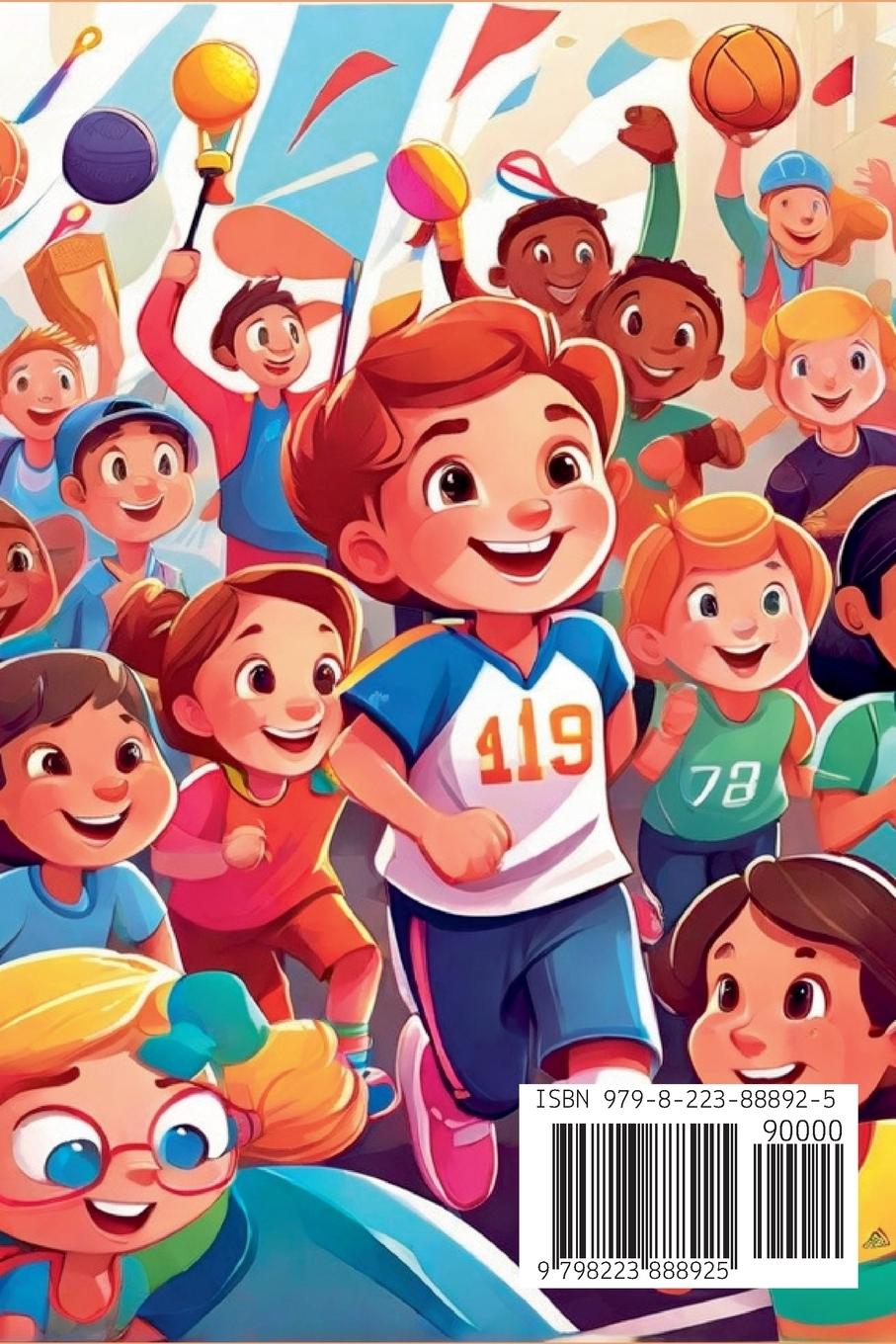 Rückseitencover Short Inspiring Sport Stories For Kids