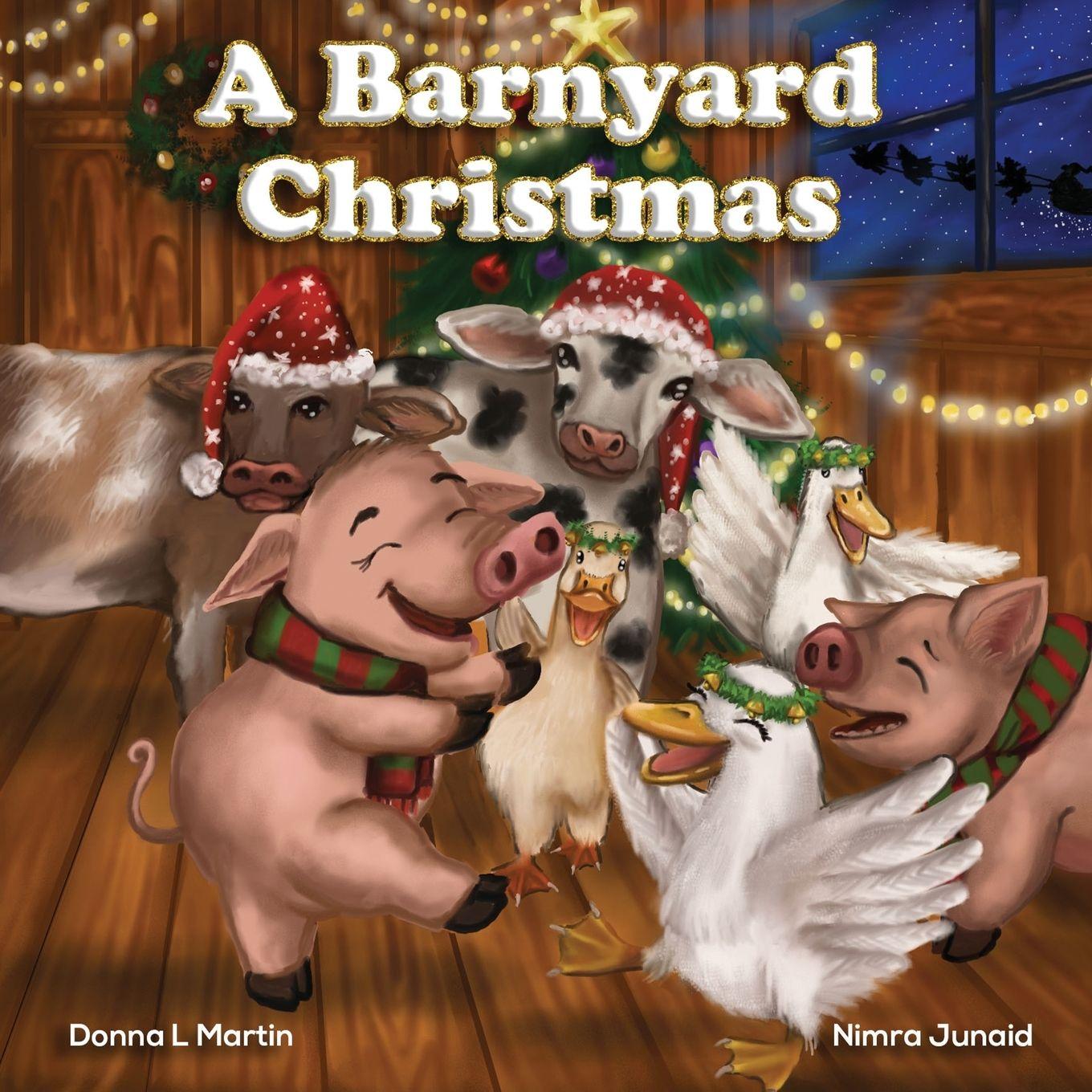 Vorderes Coverbild A Barnyard Christmas