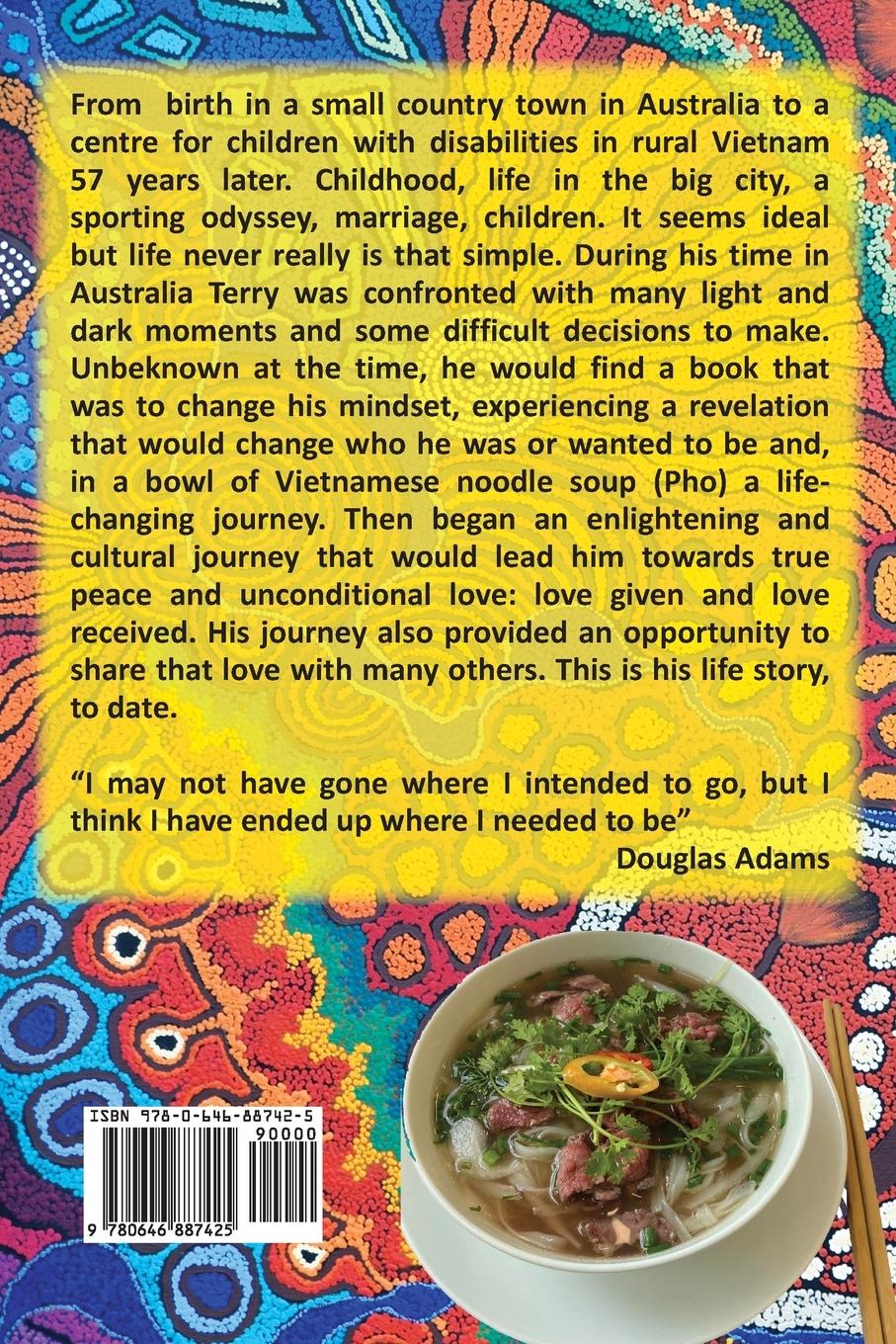 Rückseitencover A Bowl of Pho and a Rainbow Serpent