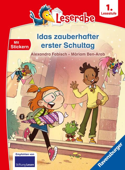 Vorderes Coverbild Leserabe 1. Lesestufe - Idas zauberhafter erster Schultag