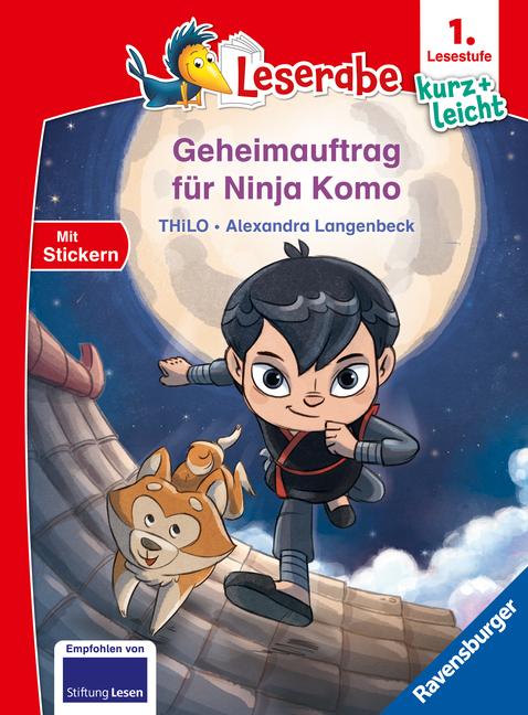 Vorderes Coverbild Leserabe 1. Lesestufe Kurz und leicht - Geheimauftrag für Ninja Komo