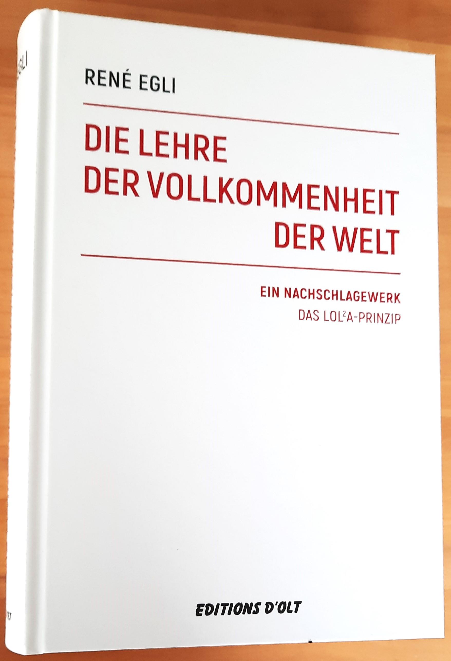Vorderes Coverbild Die Lehre der Vollkommenheit der Welt