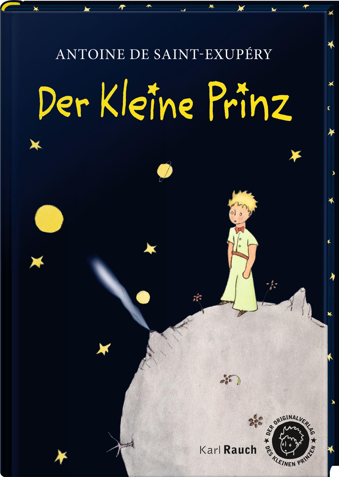 Vorderes Coverbild Der kleine Prinz. Black