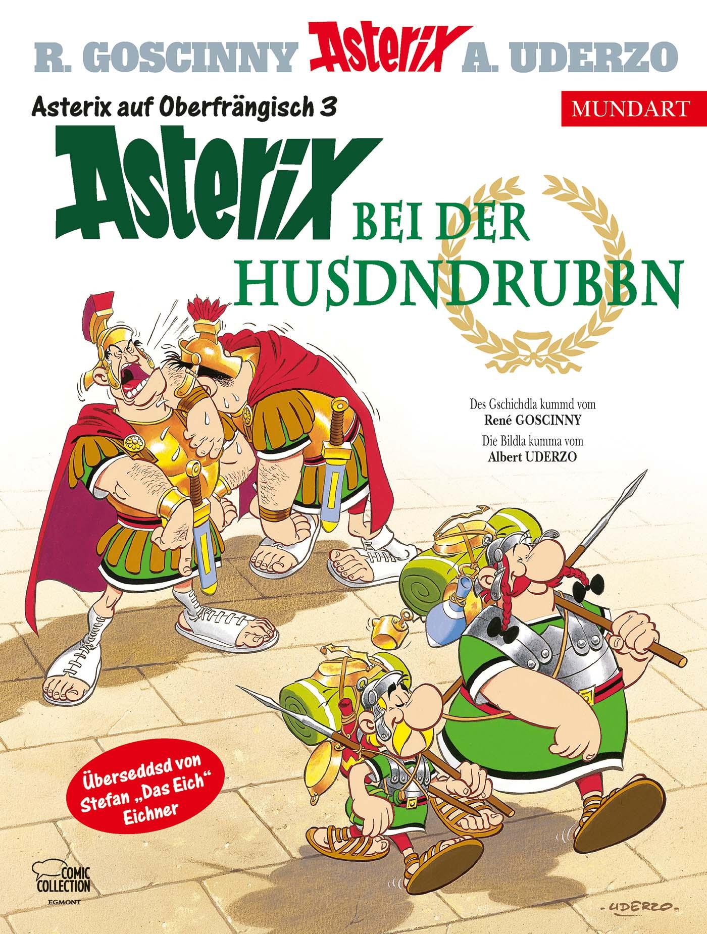 Vorderes Coverbild Asterix Mundart Oberfränkisch III