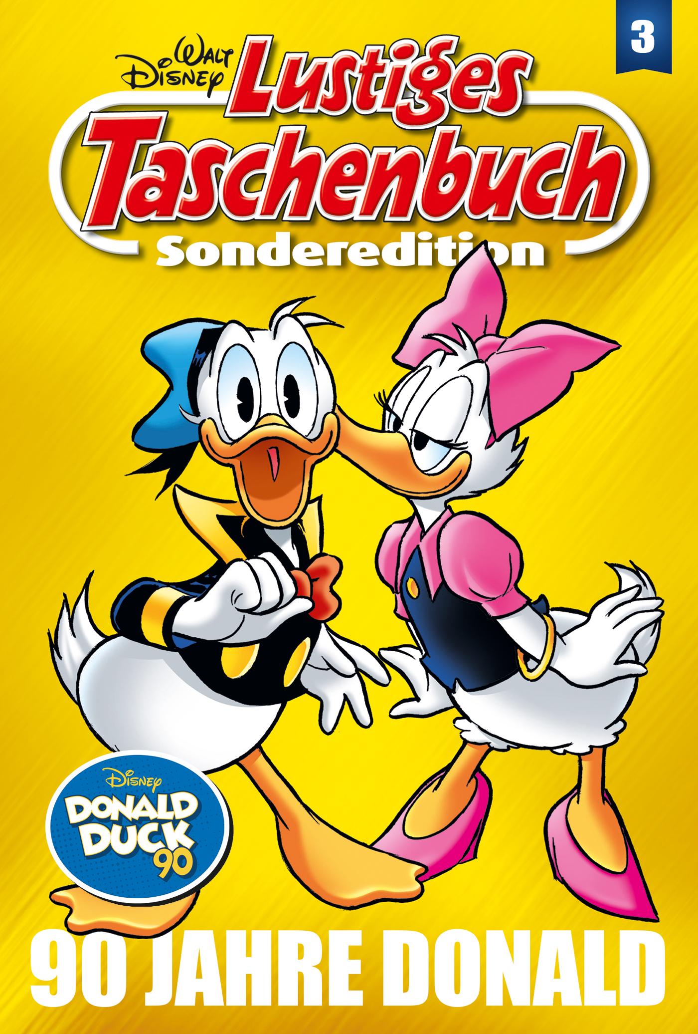 Vorderes Coverbild Lustiges Taschenbuch 90 Jahre Donald Band 03
