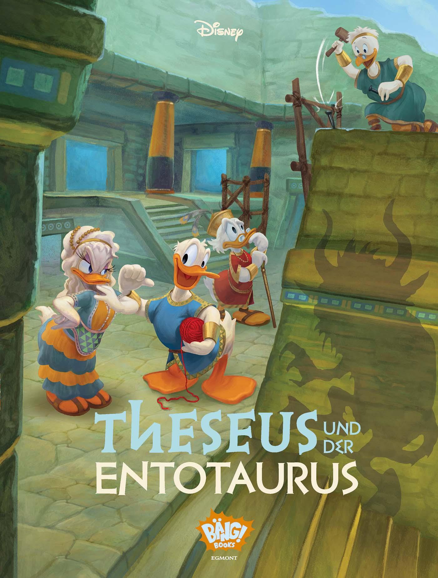 Vorderes Coverbild Theseus und der Entotaurus