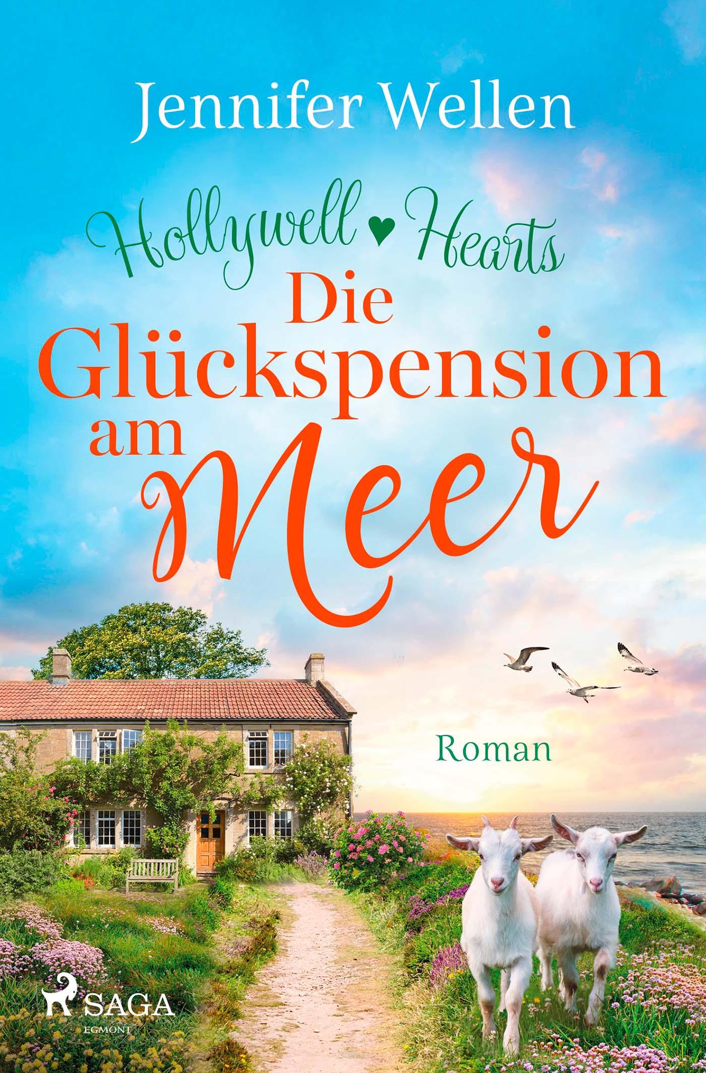 Vorderes Coverbild Die Glückspension am Meer - Hollywell Hearts 2
