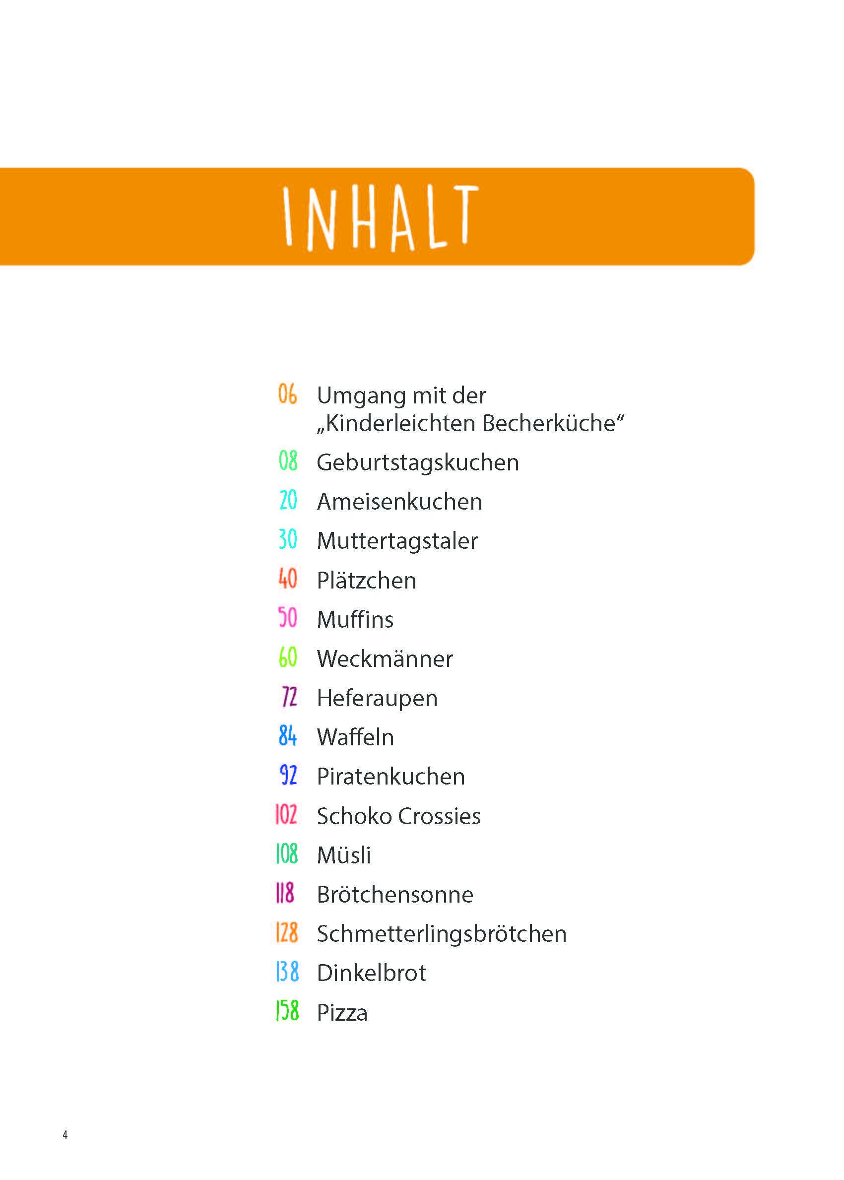 Beispielinhalt (Bild) Kinderleichte Becherküche - Für die Backprofis von morgen (Band 1)