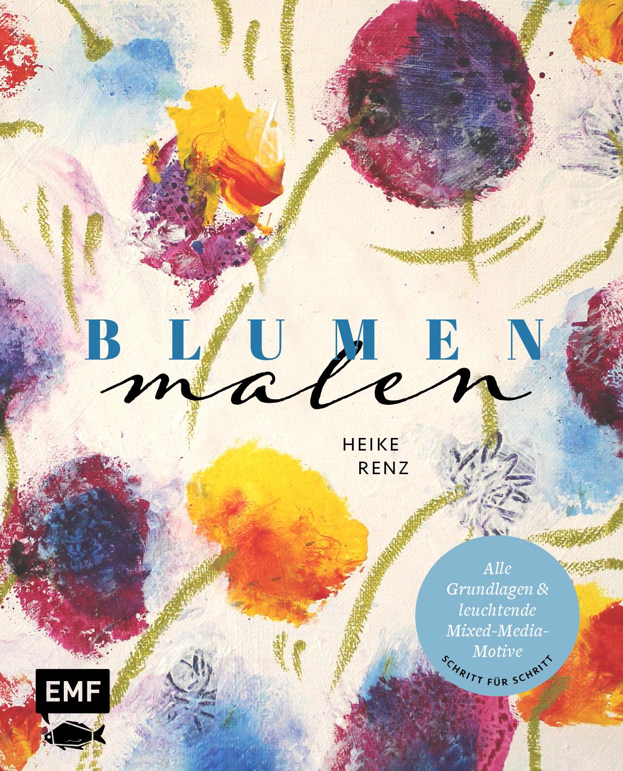 Vorderes Coverbild Blumen malen