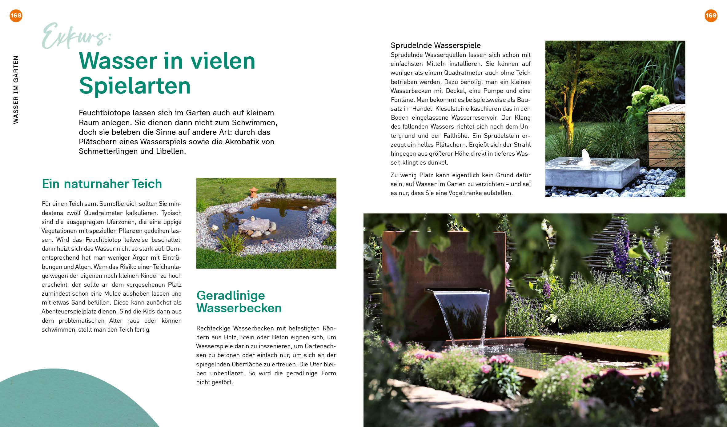 Beispielinhalt (Bild) Duell der Gartenprofis - Gestalte deinen Traumgarten - Das Buch zur Gartensendung im ZDF