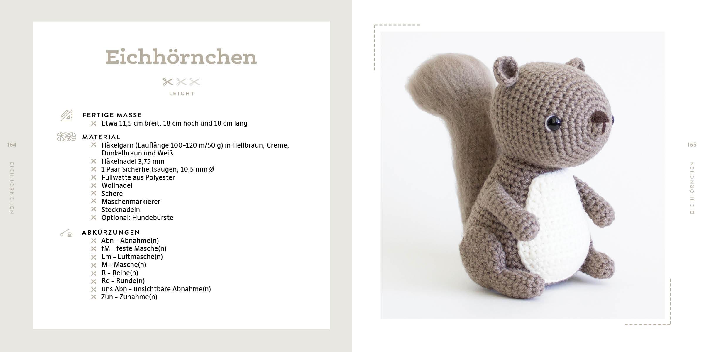 Beispielinhalt (Bild) Mein Amigurumi-Abenteuer - Tiere häkeln