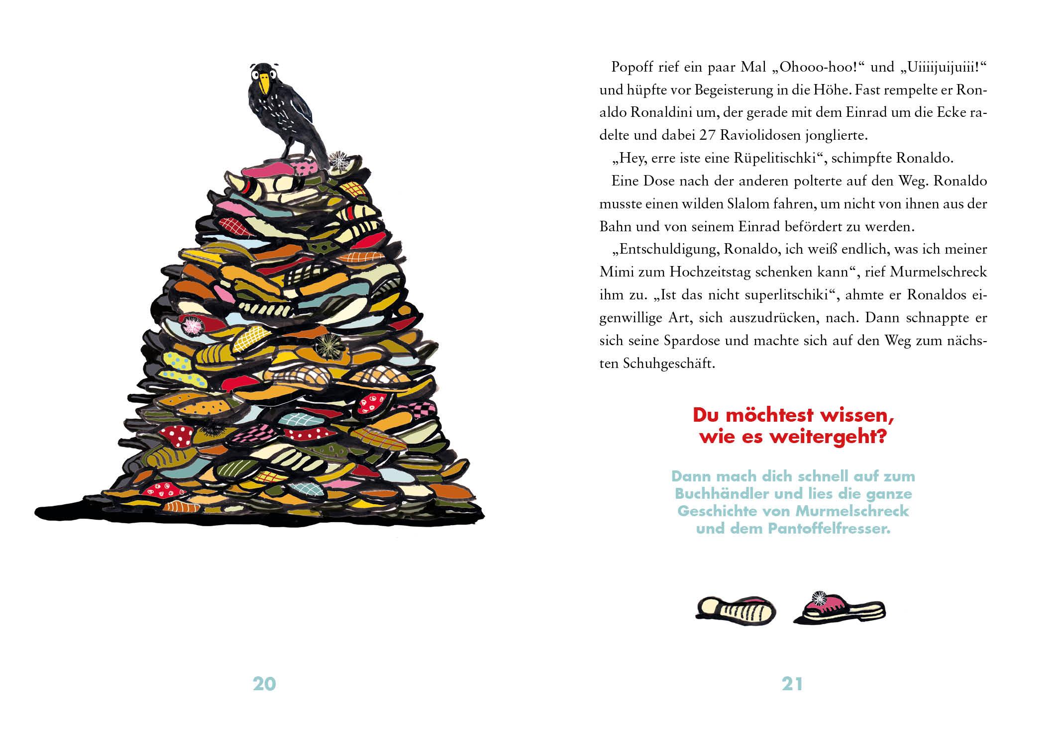 Beispielinhalt (Bild) Murmelschreck und der Pantoffelfresser