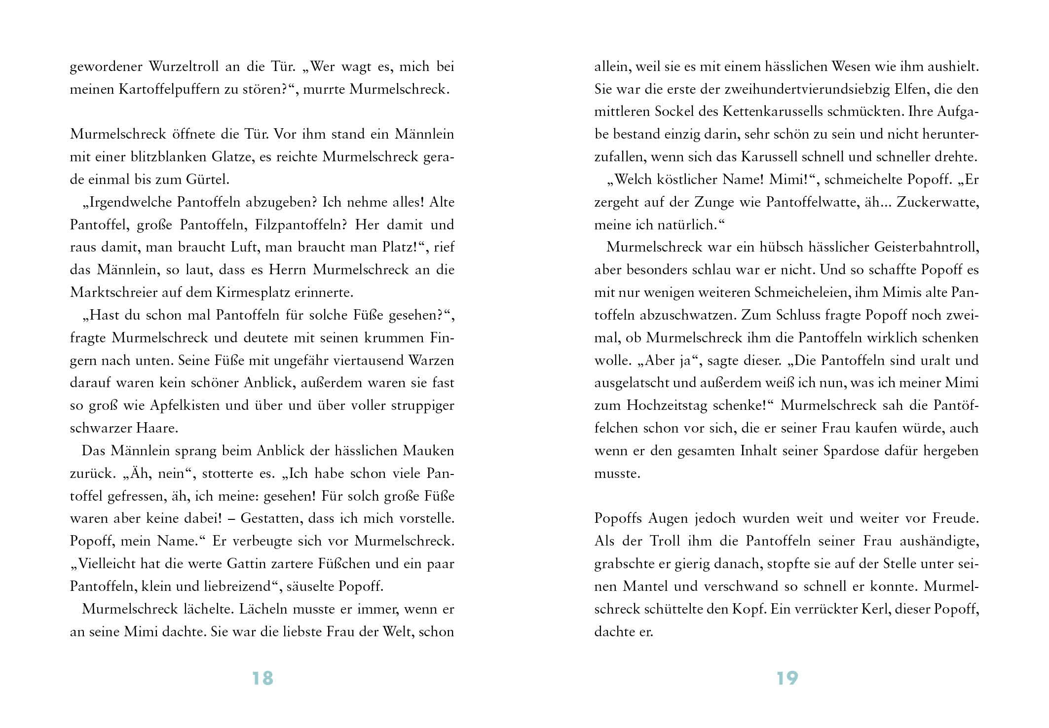 Beispielinhalt (Bild) Murmelschreck und der Pantoffelfresser