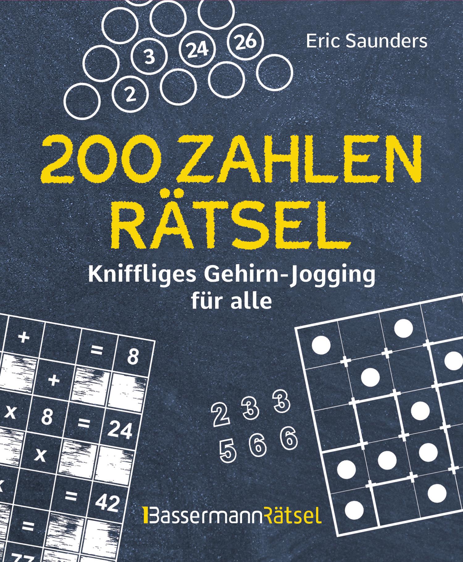 Vorderes Coverbild 200 Zahlenrätsel - Kniffliges Gehirn-Jogging für alle