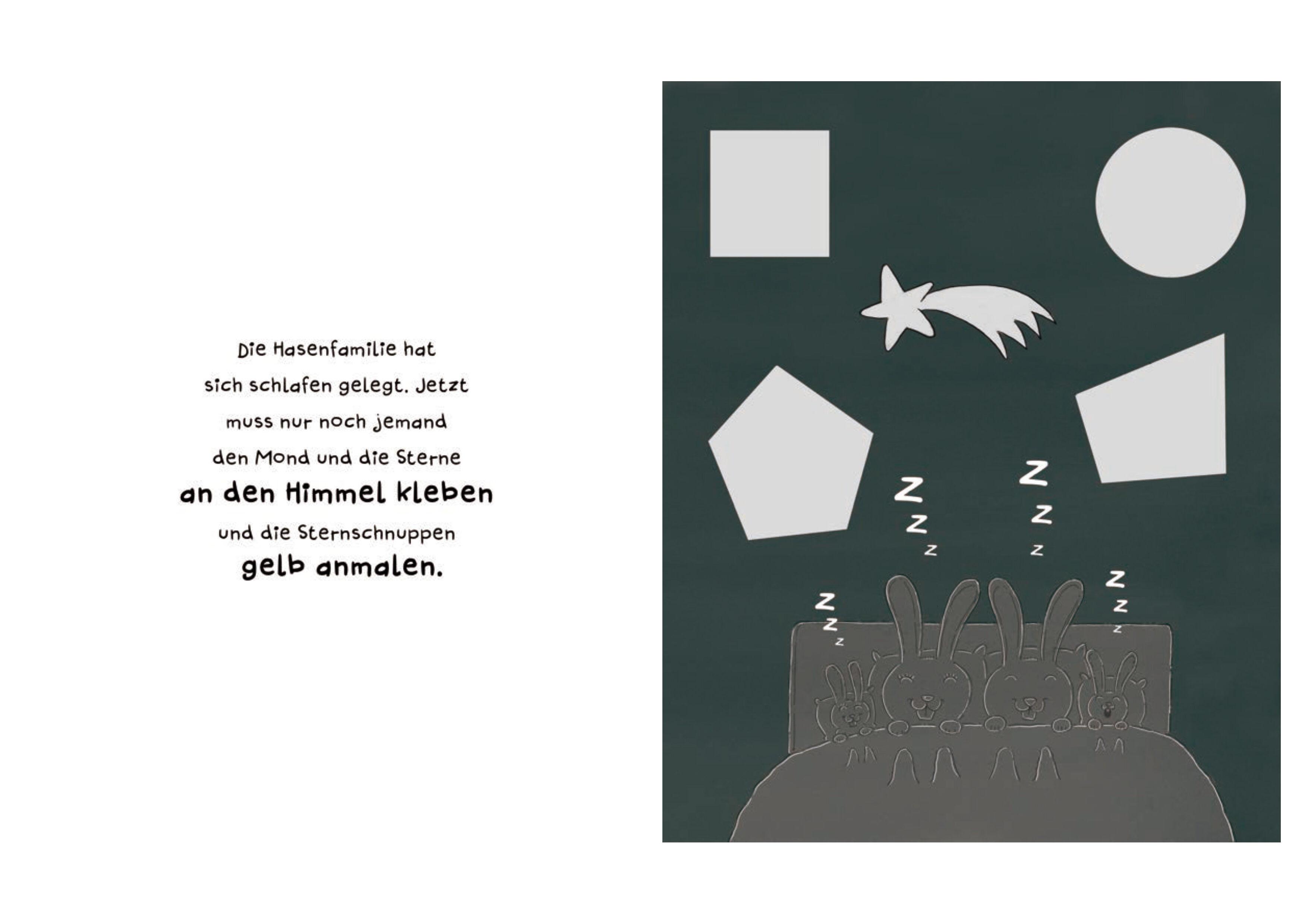 Beispielinhalt (Bild) Schüttel den Apfelbaum - Das Ausschneidebuch. Schneiden, kleben, malen für Kinder ab 3 Jahren