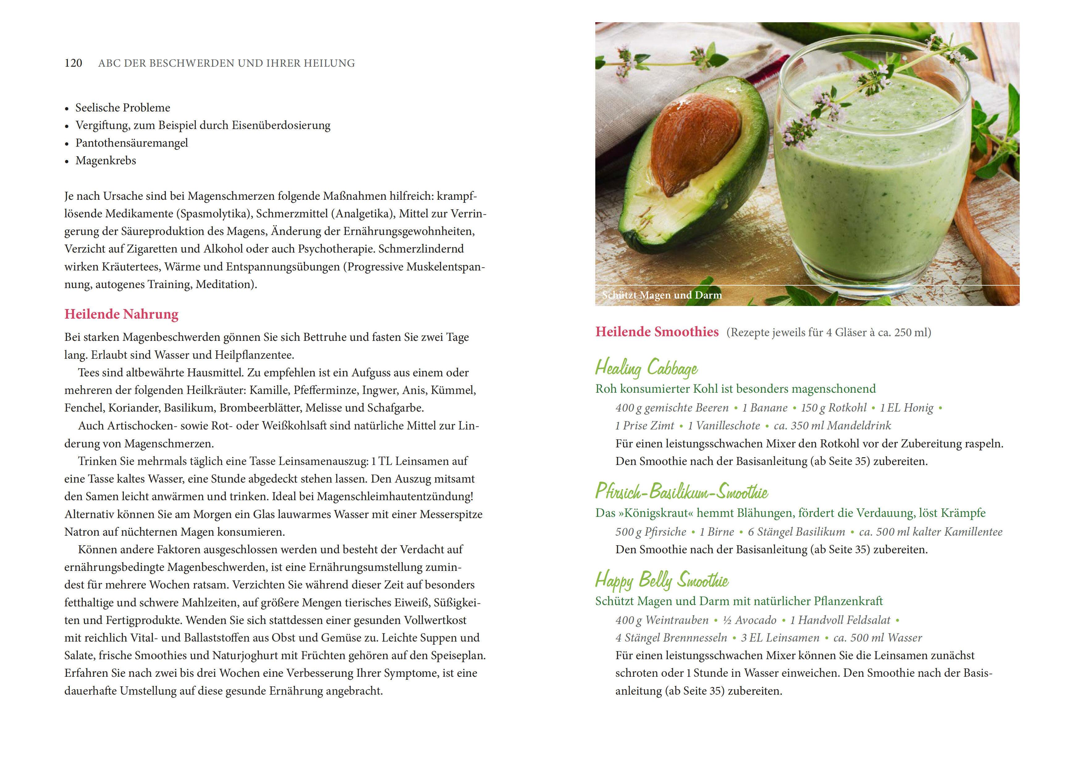 Beispielinhalt (Bild) Starke Smoothies