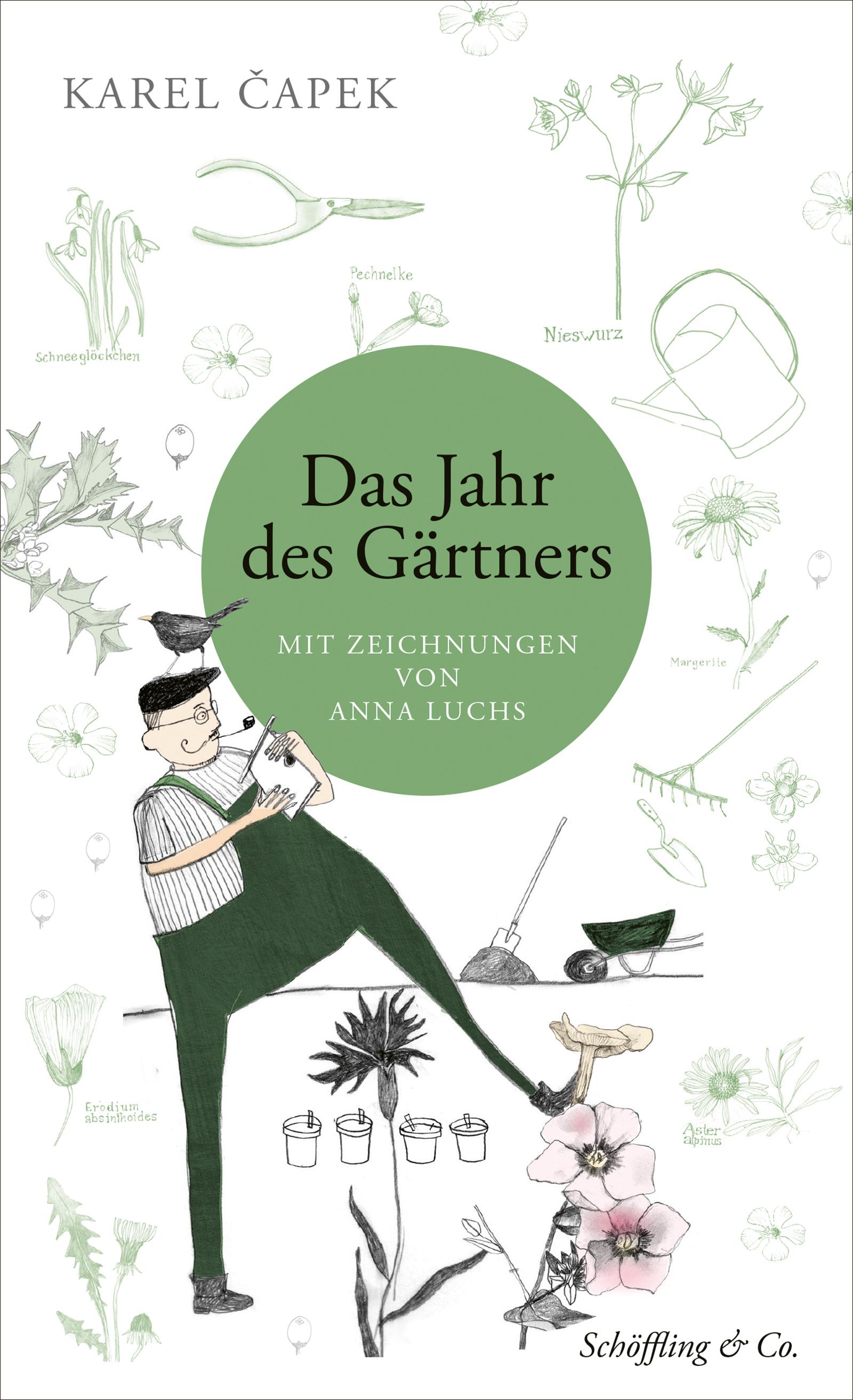 Vorderes Coverbild Das Jahr des Gärtners