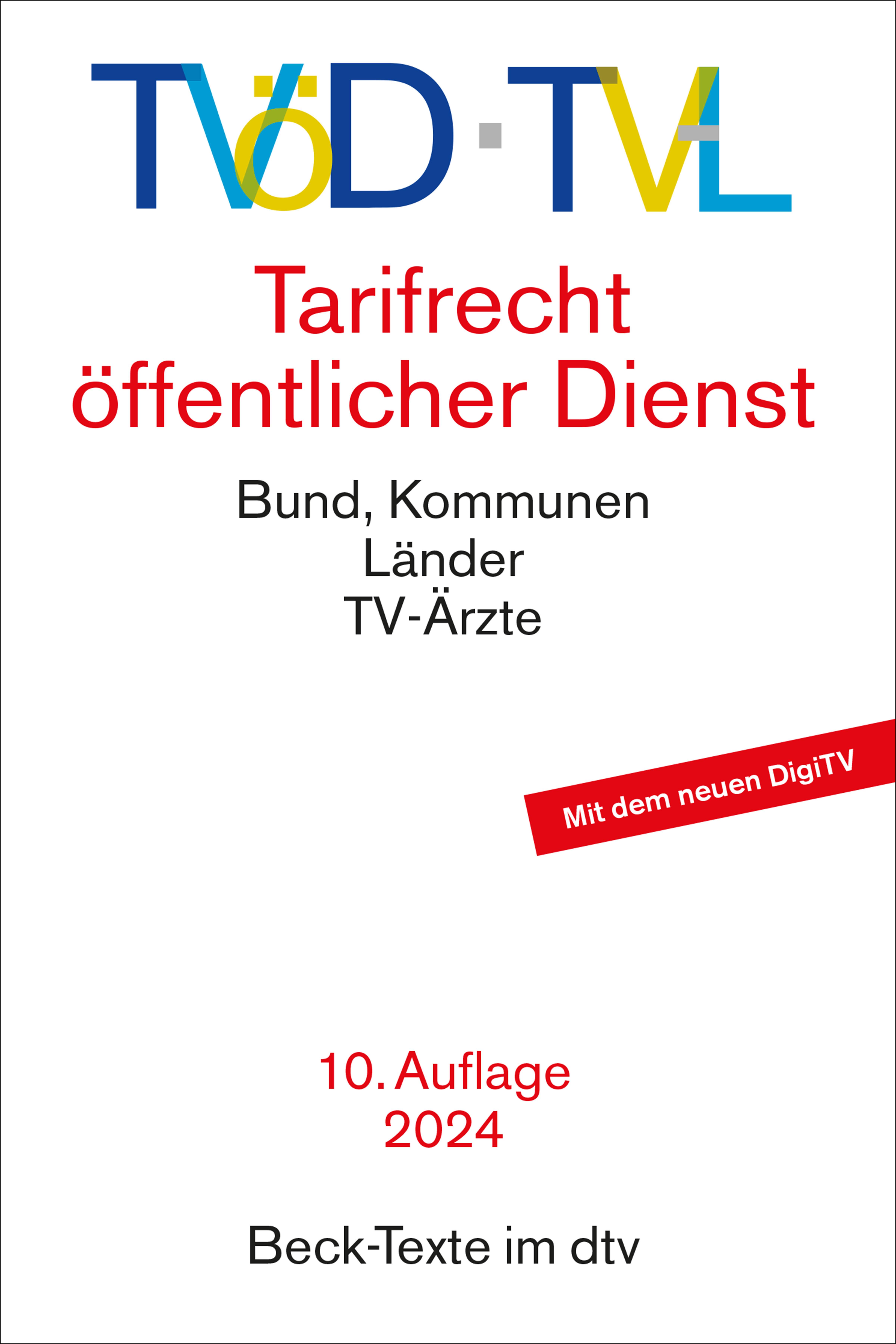 Vorderes Coverbild TVöD / TV-L