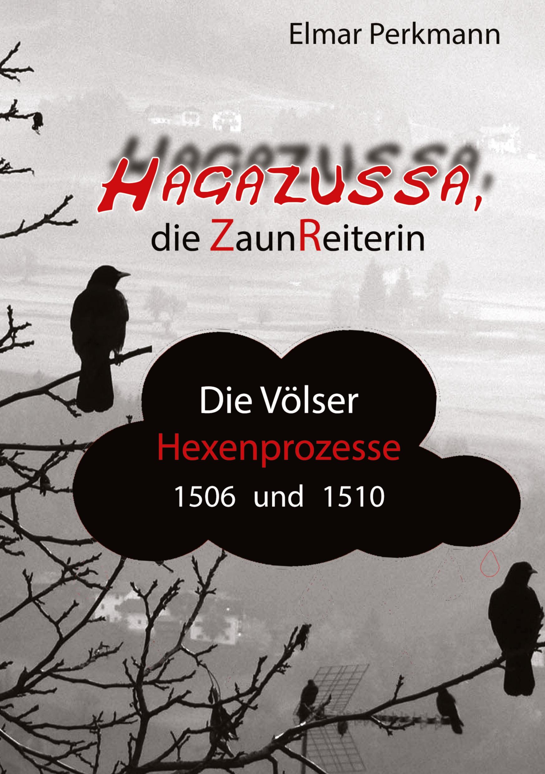 Vorderes Coverbild Hagazussa. Die Zaunreiterin