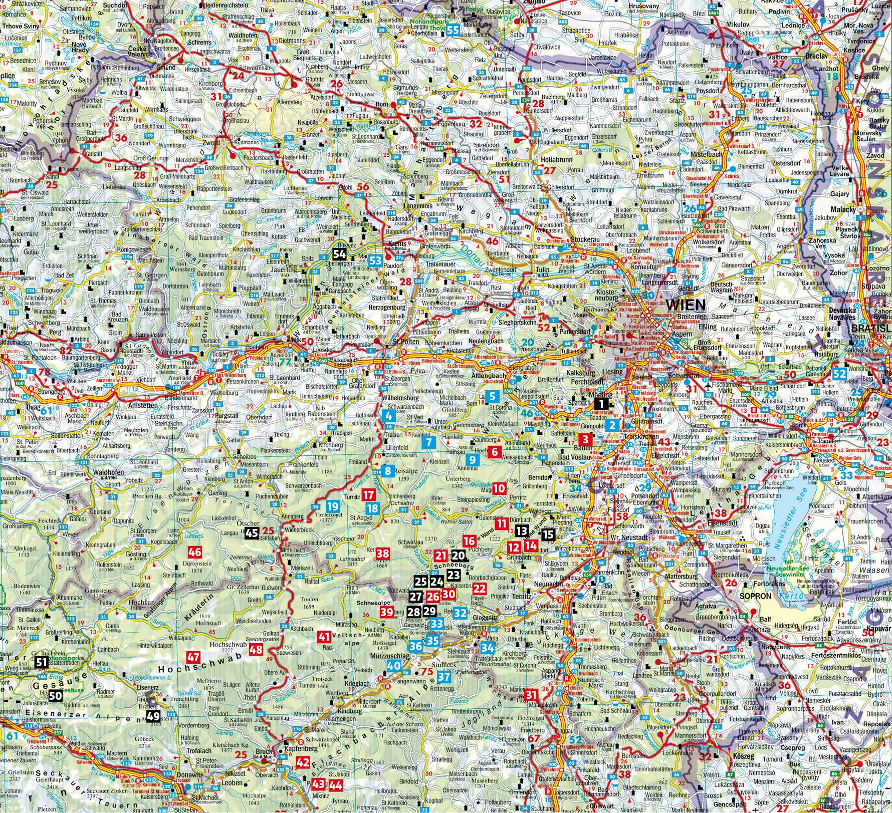 Beispielinhalt (Bild) Wandern mit Öffis - Wiener Hausberge