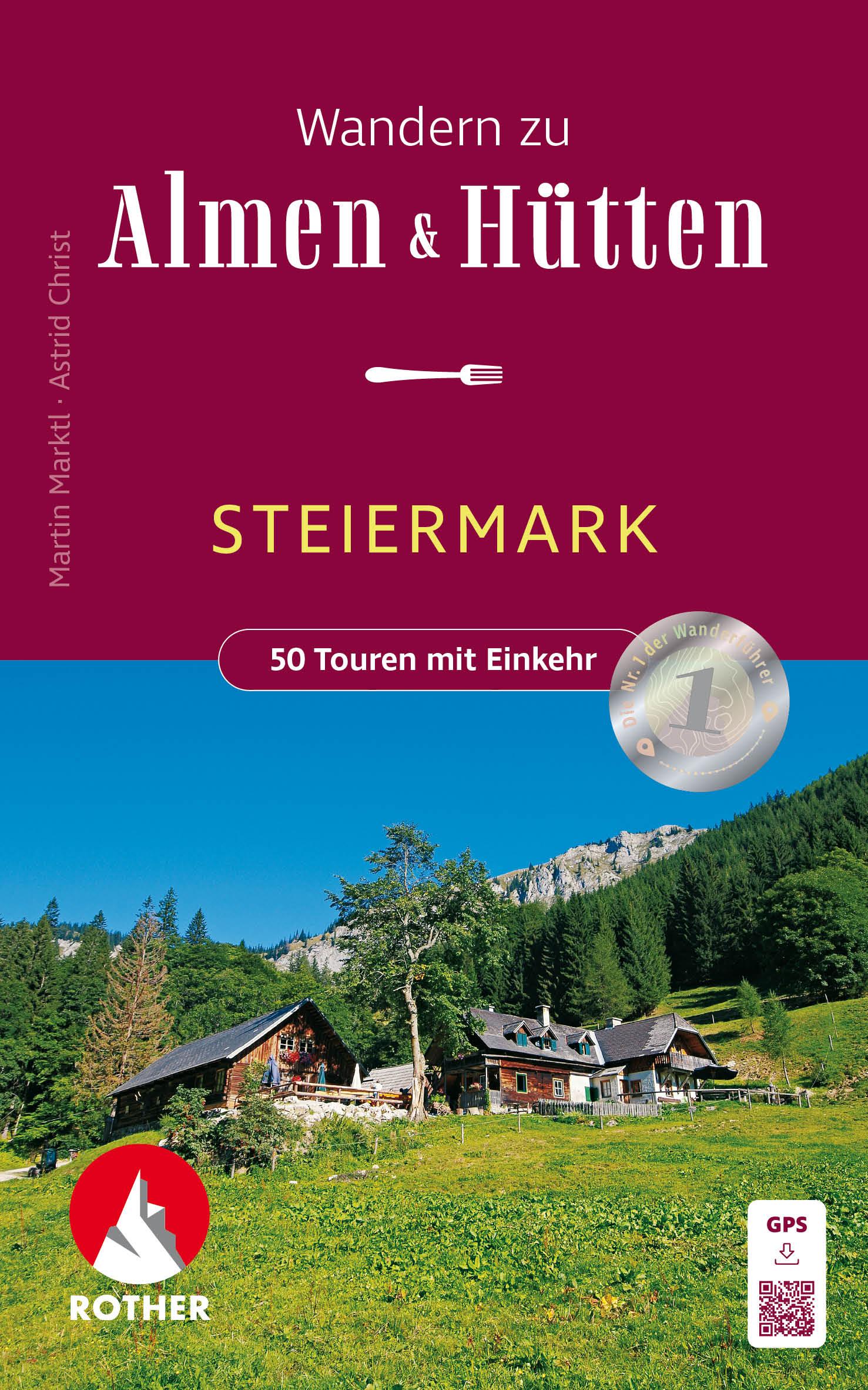 Vorderes Coverbild Wandern zu Almen & Hütten - Steiermark