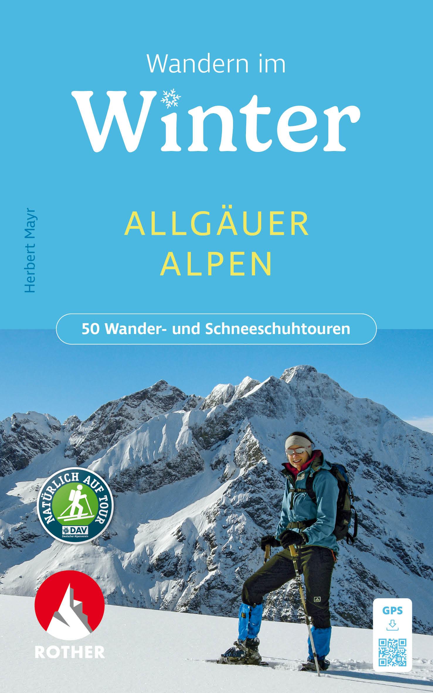 Vorderes Coverbild Wandern im Winter - Allgäuer Alpen