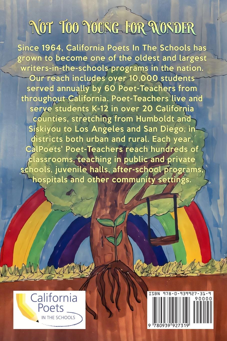 Rückseitencover Not Too Young For Wonder