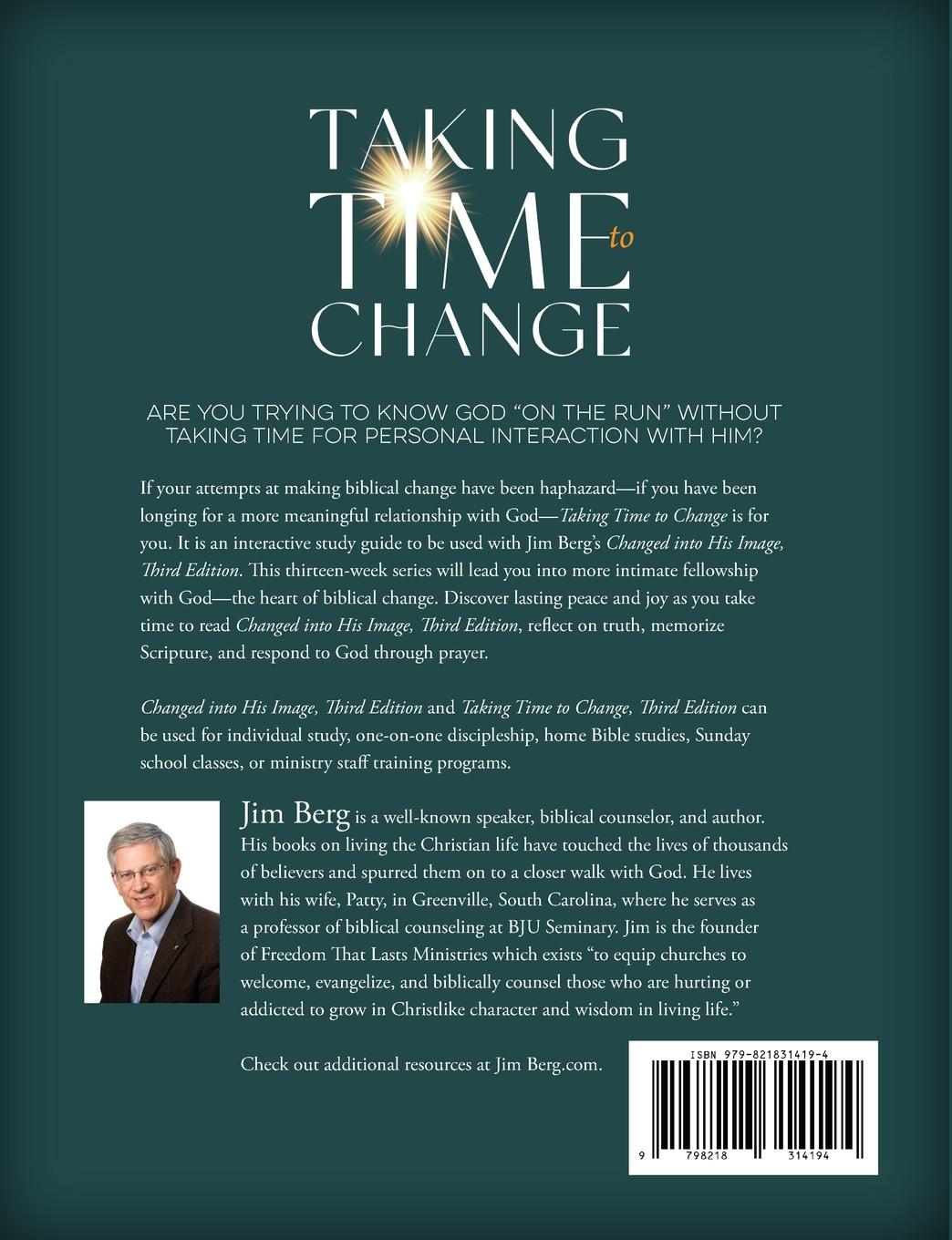 Rückseitencover Taking Time to Change