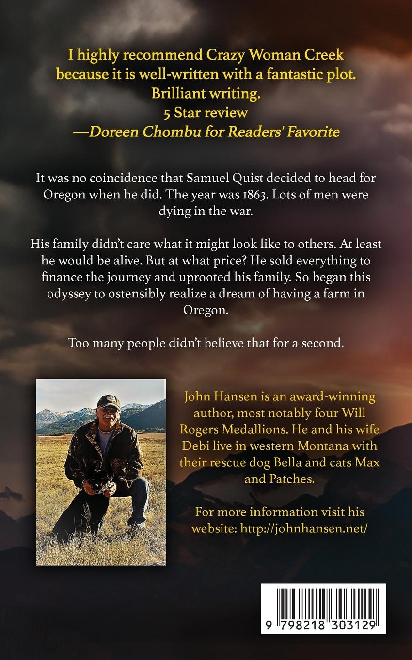 Rückseitencover Crazy Woman Creek