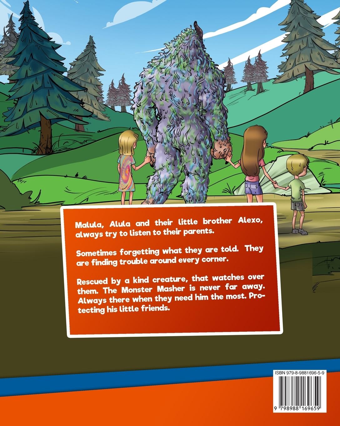 Rückseitencover The Monster Masher / Malula, Alula, and Alexo