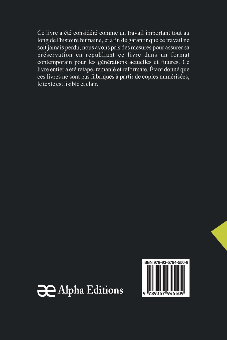 Rückseitencover Les civilisés