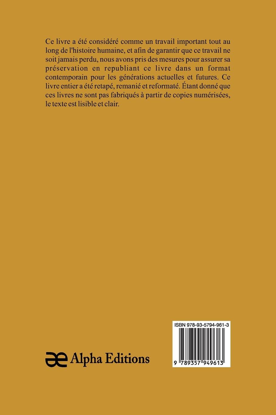 Rückseitencover La maison des hommes vivants