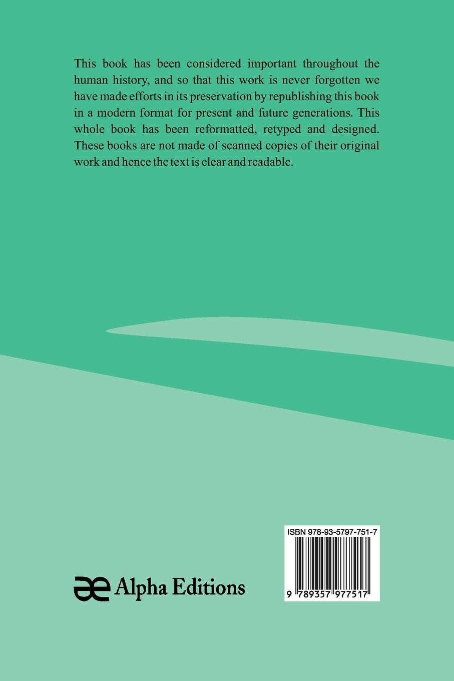 Rückseitencover Telling Fortunes by Cards A Symposium of the Several Ancient and Modern Methods as Practiced by Arab Seers and Sibyls and the Romany Gypsies